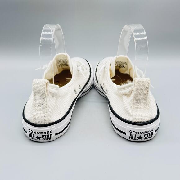 Converse Shoes Women 8 White Chuck Taylor All Star Shoreline Slip On Low Sneaker - Picture 8 of 11